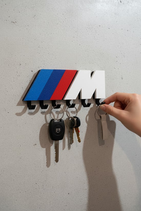 Bmw M Sport Figürlü Anahatarlık Askısı