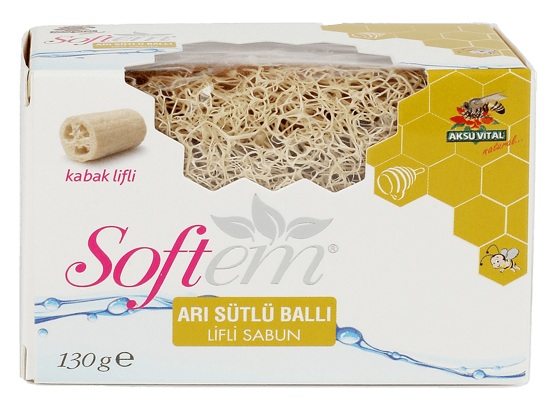 Softem Arı Sütlü Ballı Lifli Sabun 130 Gr.