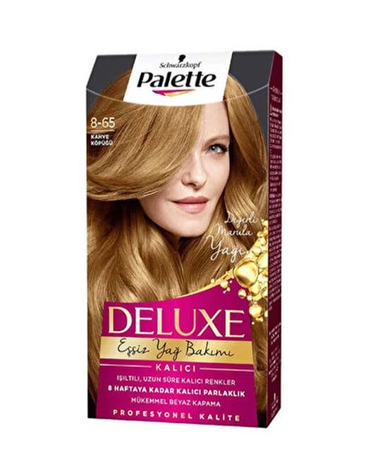 Palette Deluxe Saç Boyası No:8.65 Kahve Köpüğü