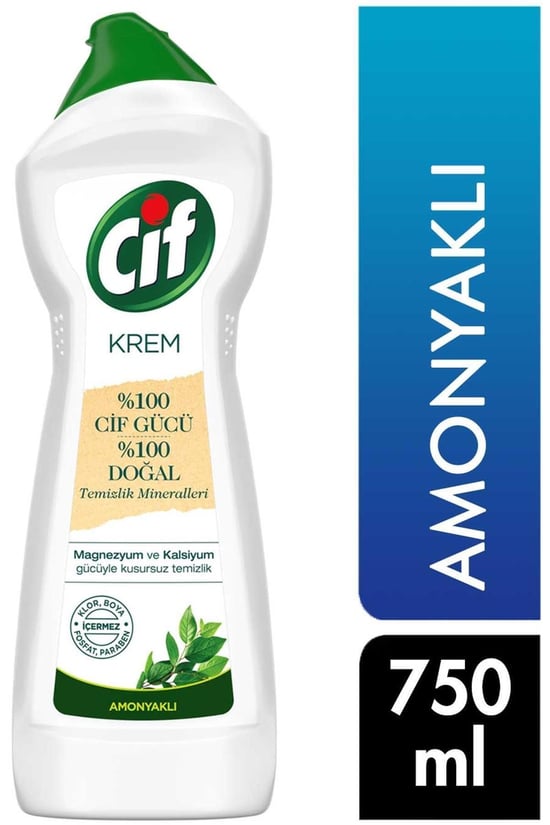 Cif Krem 750 Ml Amonyaklı