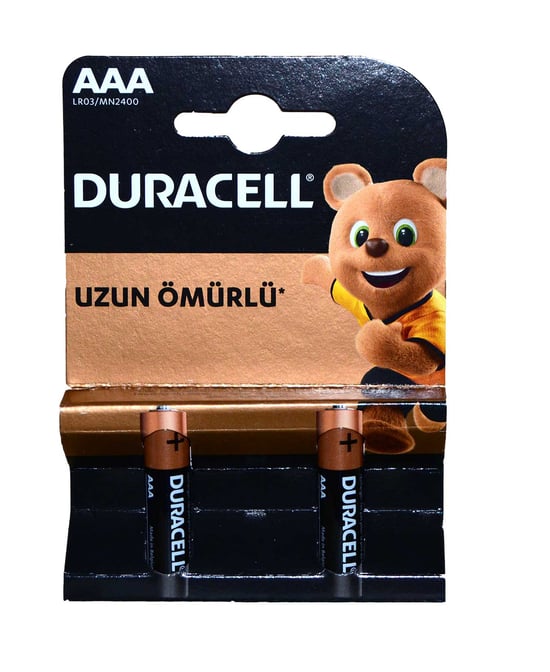 Duracell Pil Basic Aaa Alkalin İnce Kalem 2'li