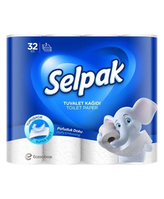 Selpak Tuvalet Kağıdı 32 Rulo