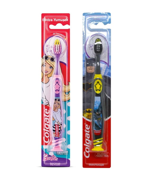 Colgate Diş Fırçası Çocuk 6+ Yaş Barbie-Batman