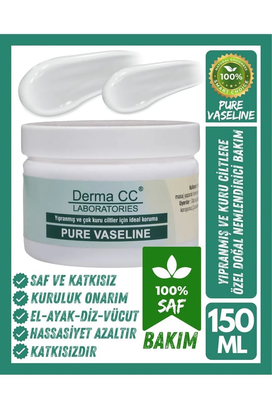 Derma Cc Laboratorıes Çatlak Onarıcı Saf - Katkısız Vazelin 150ml