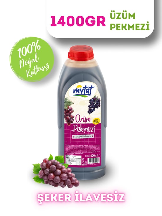Mytat Doğal Katkısız Üzüm Pekmezi 1400 Gr