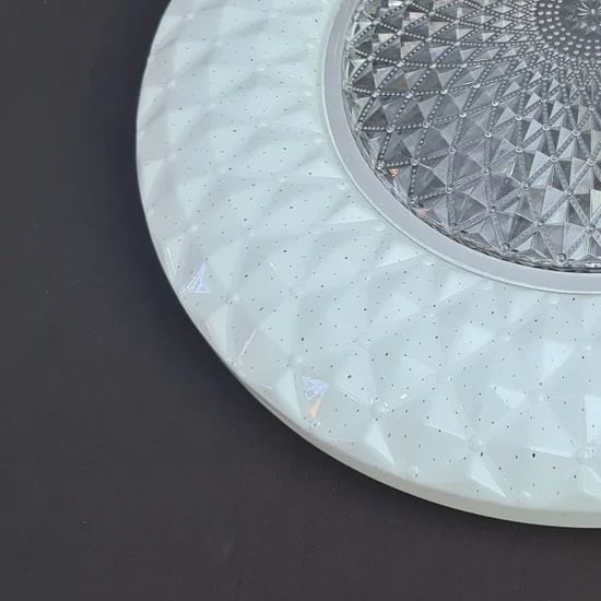 Erbay Sıva Üstü Led Panel Yuvarlak 45 Watt-Güneş Desenli-Beyaz-Günışığı