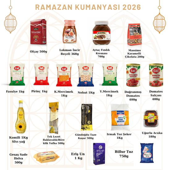 Ramazan Kumanyası Paketi 19 Parça 2026