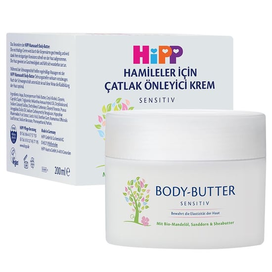 Hipp Mamasanft Hamileler için Çatlak Önleyici Krem Sensitiv 200 M
