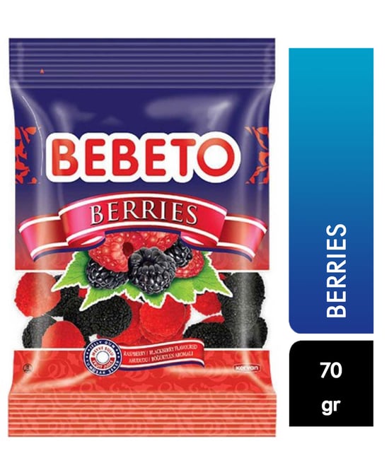 Bebeto Berries Şekerleme 70 Gr