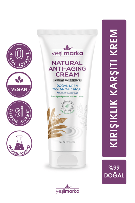 Yeşilmarka Doğal Yaşlanma Karşıtı Krem 50 ml