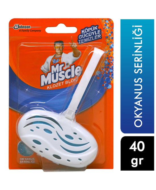 Mr Muscle Okyanus Serinliği Klozet Blok 40 Gr