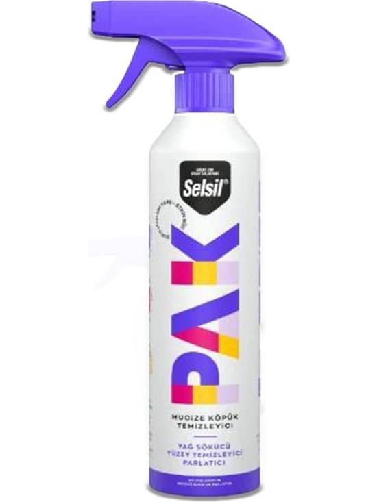 Selsil Pak Mucize Temizleyici Köpük Sprey 500 Ml