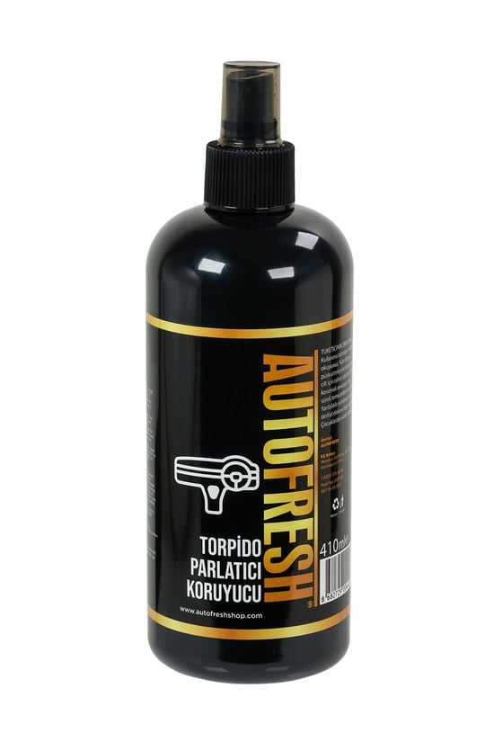 Autofresh Oto Torpido Araba Göğüslük Araç Konsol Bakımı Parlatıcı ve Koruyucu 410 Ml