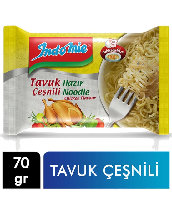 İndomie Noodle 70 Gr Tavuk Çeşnili