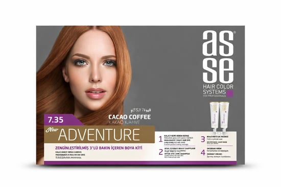 Asse Set Saç Boyası No: 7.35 50+50 Ml