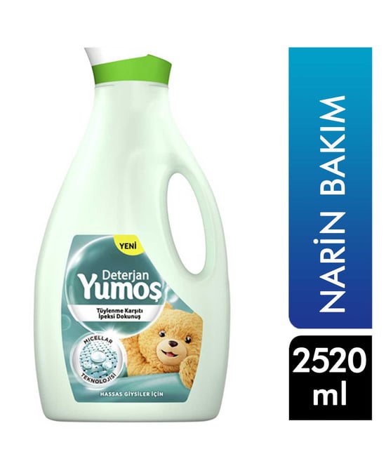 Yumoş Sıvı Çamaşır Deterjanı 2520 Ml Narin Bakım