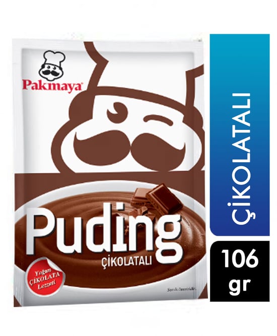 Pakmaya Çikolatalı Puding 106 Gr