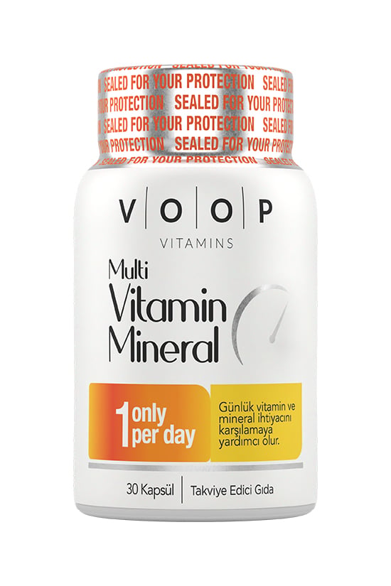 Voop Multi Vitamin & Mineral 30 Kapsül