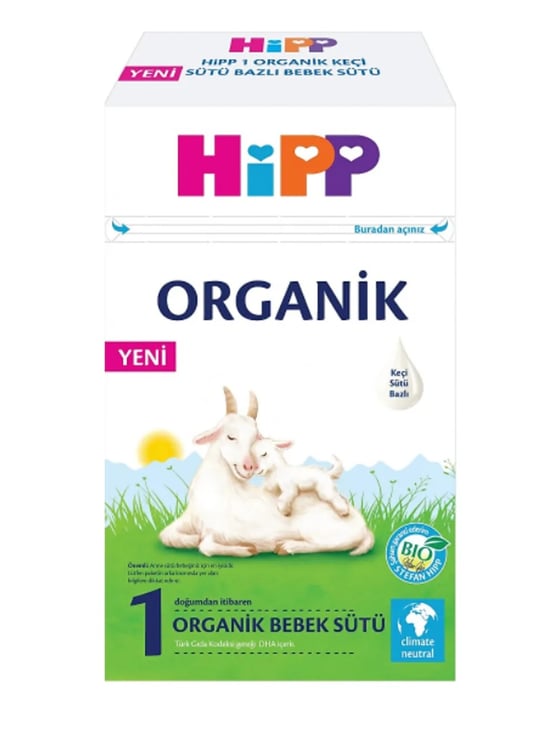Hipp 1 Organik Bebek Sütü Keçi Sütü Bazli 400gr