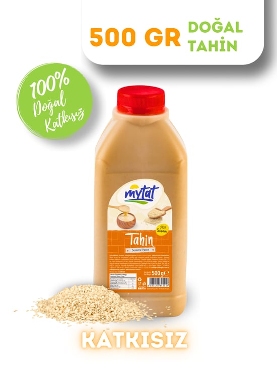 Mytat Doğal Katkısız Tahin 500 Gr