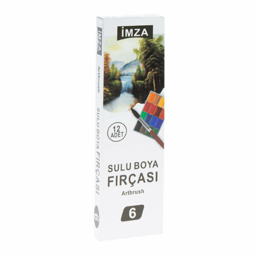 İ̇mza Sulu Boya Firçasi No: 6