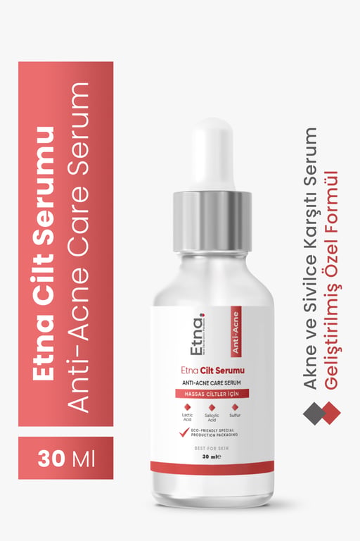 Etna Pharma Anti-acne (akne & Sivilce) Karşıtı Cilt Serumu 30 Ml