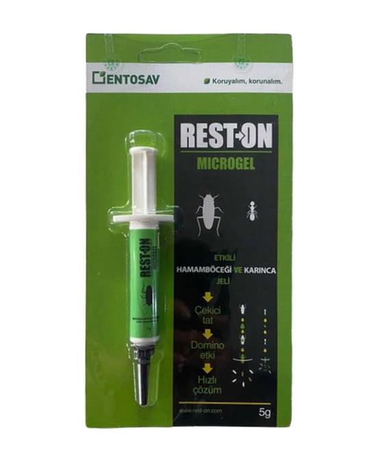 Rest On Microgel Böcek ve Karınca Jeli Karınca Kovucu5 Gr X 12'li Paket