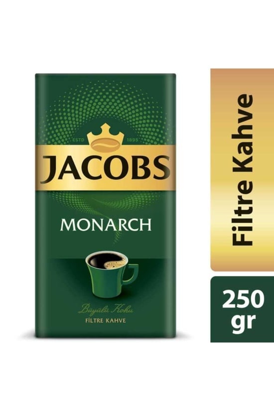 Jacobs Monarch Kavrulmuş ve Öğütülmüş Filtre Kahve 250 gr