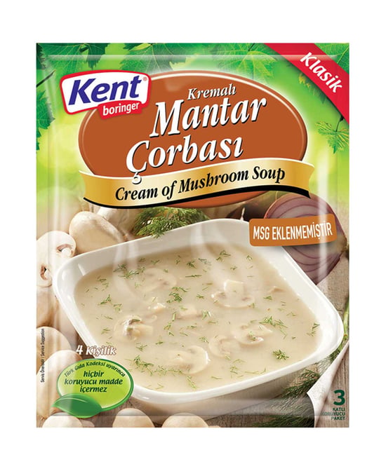 Kent Boringer Kremalı Mantar Çorbası 62 Gr