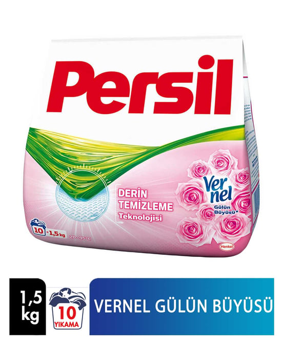 Persil Toz Çamaşır Deterjanı 1,5 Kg 10 Yıkama Gülün Büyüsü
