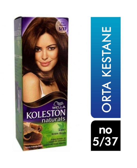 Koleston Naturals Saç Boyası No 5/37 Orta Kestane