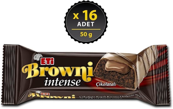 Eti Browni Intense 50 G X 16 Adet