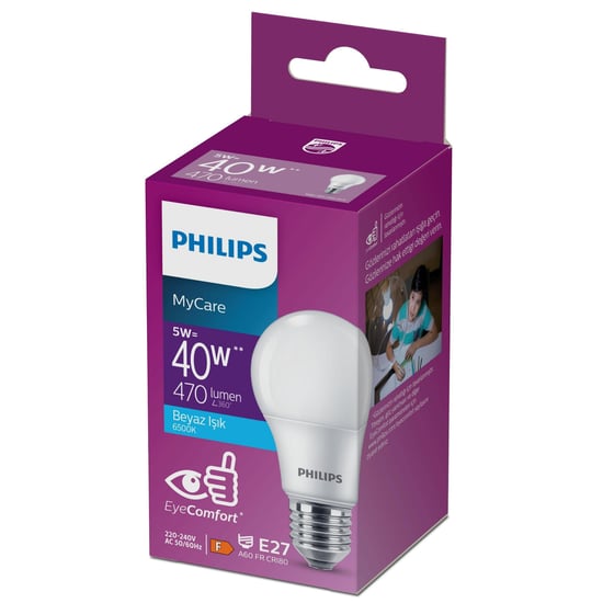 Phılıps Led 5-40w Ampul 6500k Beyaz İşık