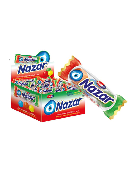 Nazar Sakız 3'lü 100'lü Paket Karpuz Aromalı