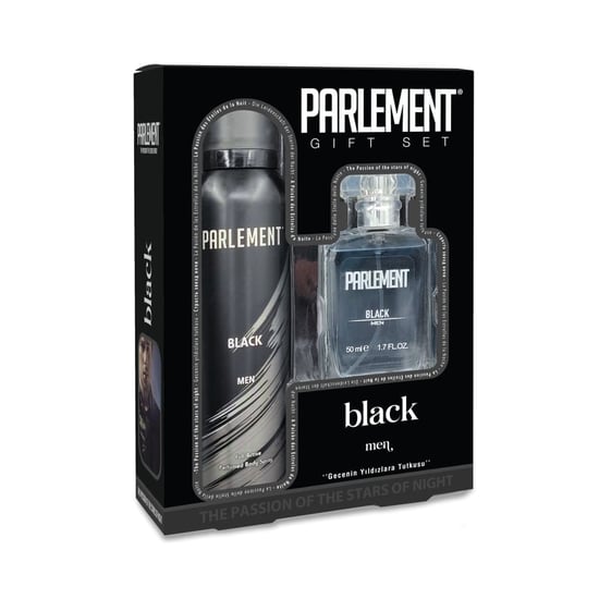 Parlement Erkek Parfüm 50 Ml + Deodorant 150 Ml Black