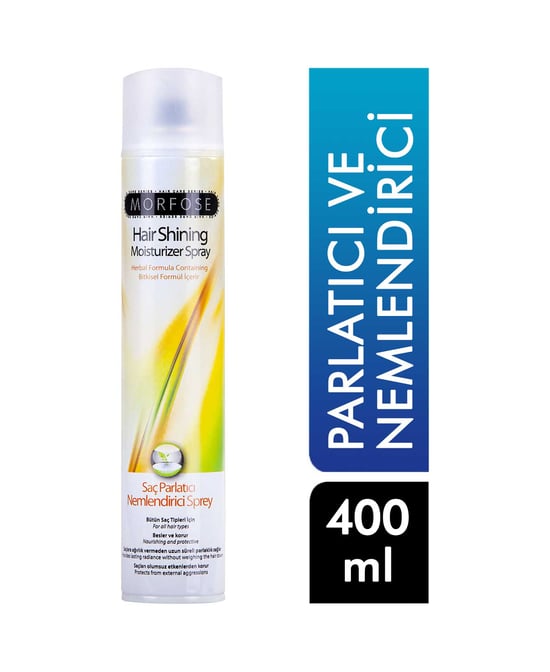 Morfose Parlatıcı ve Nemlendirici Bitkisel Saç Spreyi 400 Ml