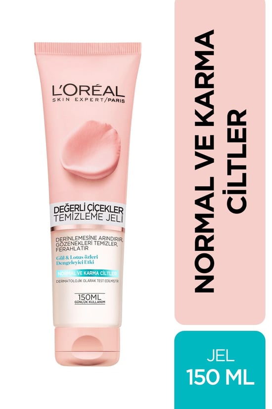 L'oreal Paris Değerli Çiçekler Temizleme Jeli 150 Ml