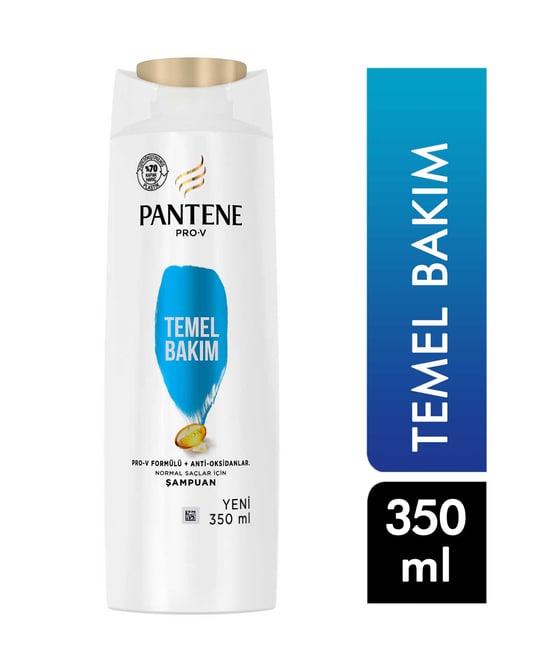 Pantene Şampuan 350 Ml Temel Bakım