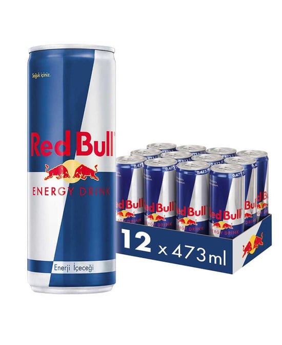 Red Bull Enerji İçeceği 473 Ml 12'li