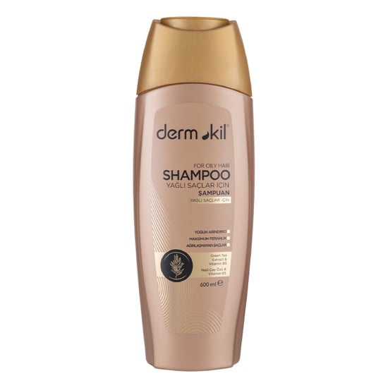 Dermokil Yağlı Saçlar için Şampuan 600 Ml
