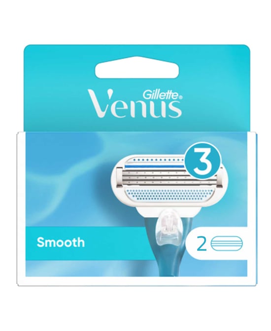 Gillette Venüs Smooth Tıraş Bıçağı 2'li Yedek