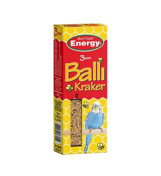 Pet Food Ballı Muhabbet Kuşu Krakeri 3'lü