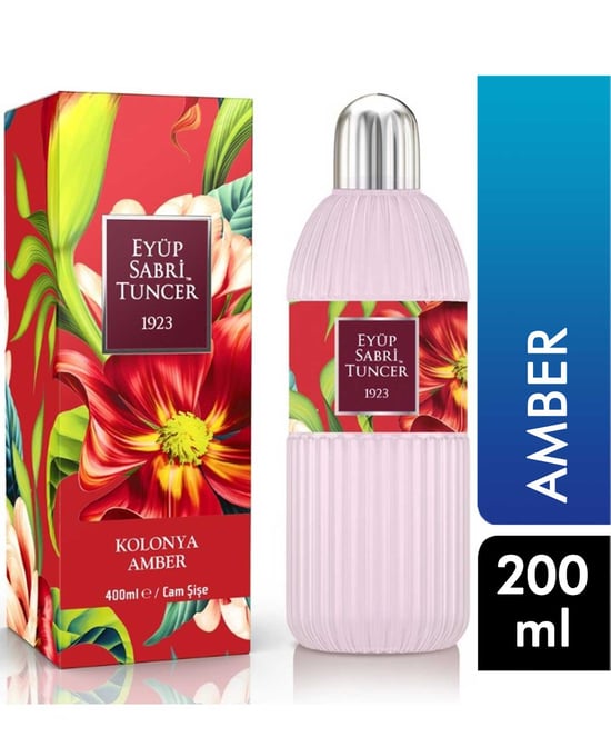 Eyüp Sabri Tuncer Amber Kolonya Cam Şişe 200 Ml