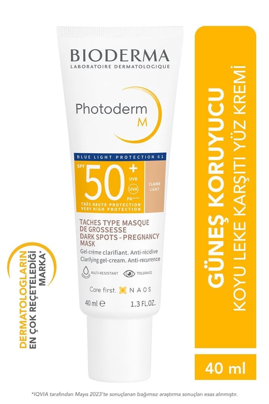 Bioderma Photoderm Renkli Güneş Kremi Spf 50+ 40 Ml