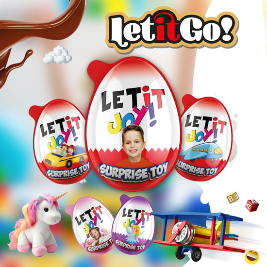 Let İt Joy Süpriz Kız Yumurta 20gr