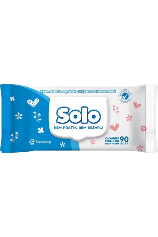 Solo İslak Mendil 90’lı Okyanus Ferahlığı