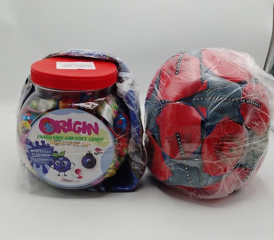 Origin Uğur Böceği Top Hediyeli Yumuşak Şeker 10gr 60'lı