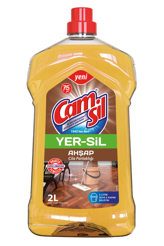 Camsil Yer-sil Ahşap 2 L