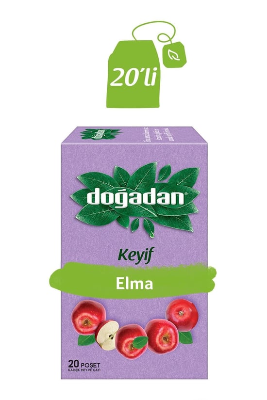 Dogadan Elman Çayı 20 Adet