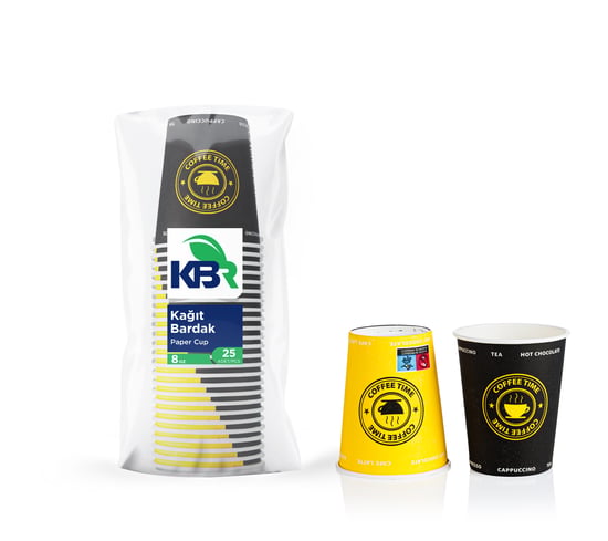 KBR 8 Oz Kağıt Bardak